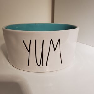 Rae Dunn dog dish